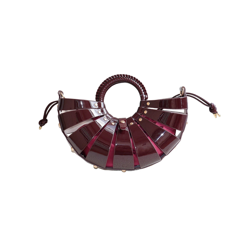 Women's PU Leather Round Handbag – Large Capacity Retro Tote, 6 Colors