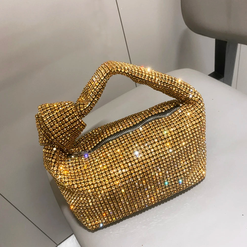 Women's Crystal Rhinestone Evening Clutch Bag – Banquet & Party, 7 Colors