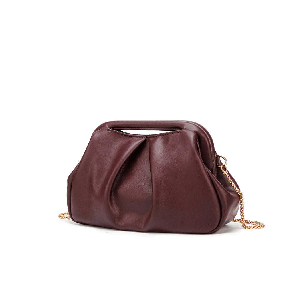 Women's PU Leather Clutch Shoulder Bag – Wedding & Evening, 9 Colors