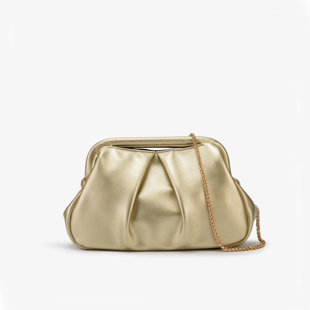 Women's PU Leather Clutch Shoulder Bag – Wedding & Evening, 9 Colors