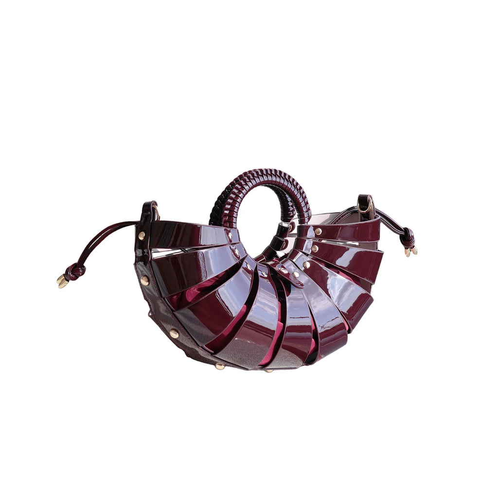 Women's PU Leather Round Handbag – Large Capacity Retro Tote, 6 Colors