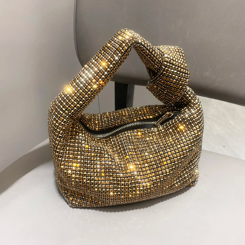 Women's Crystal Rhinestone Evening Clutch Bag – Banquet & Party, 7 Colors