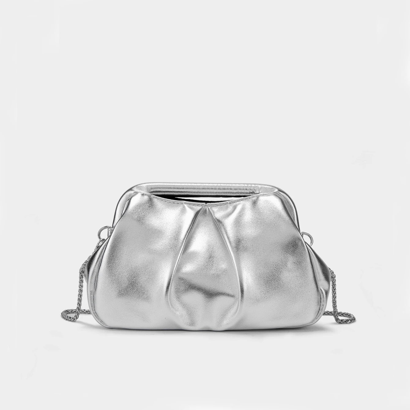 Women's PU Leather Clutch Shoulder Bag – Wedding & Evening, 9 Colors