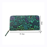 Women's Floral PU Leather Long Wallet – Large Capacity Card Holder & Coin Purse, 8 Styles