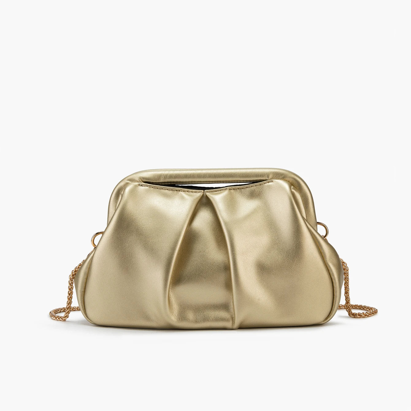 Women's PU Leather Clutch Shoulder Bag – Wedding & Evening, 9 Colors