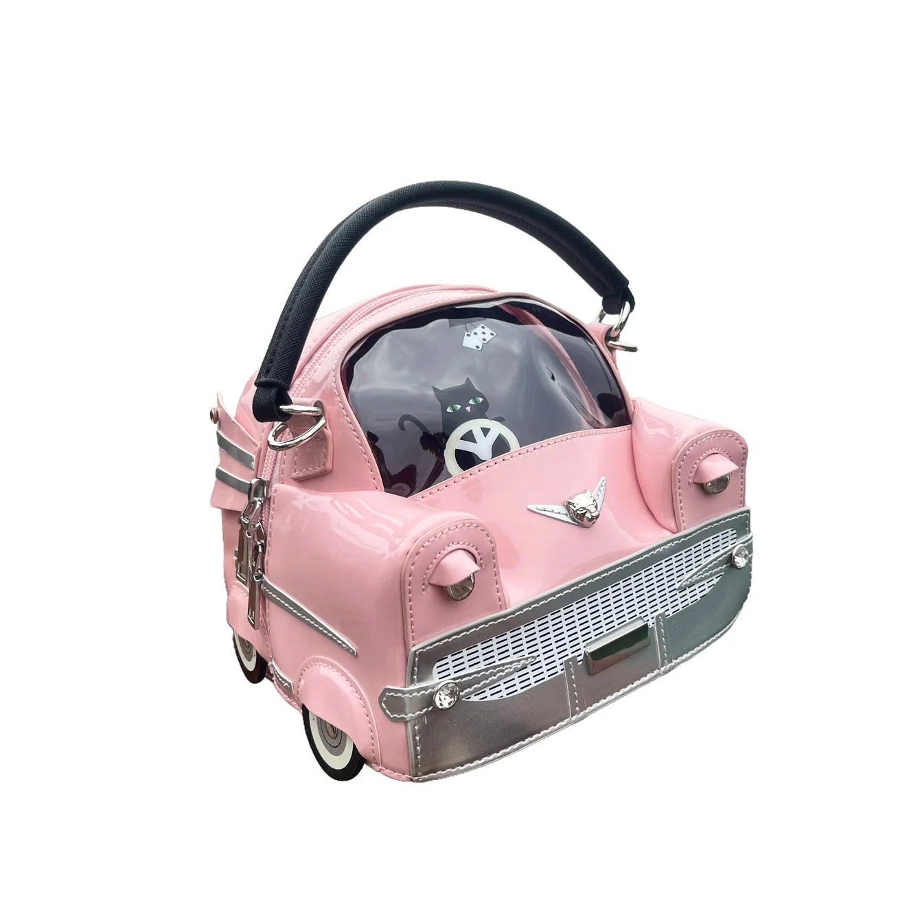 Women's Novelty Shape Polyester Shoulder Bag – 5 Colors
