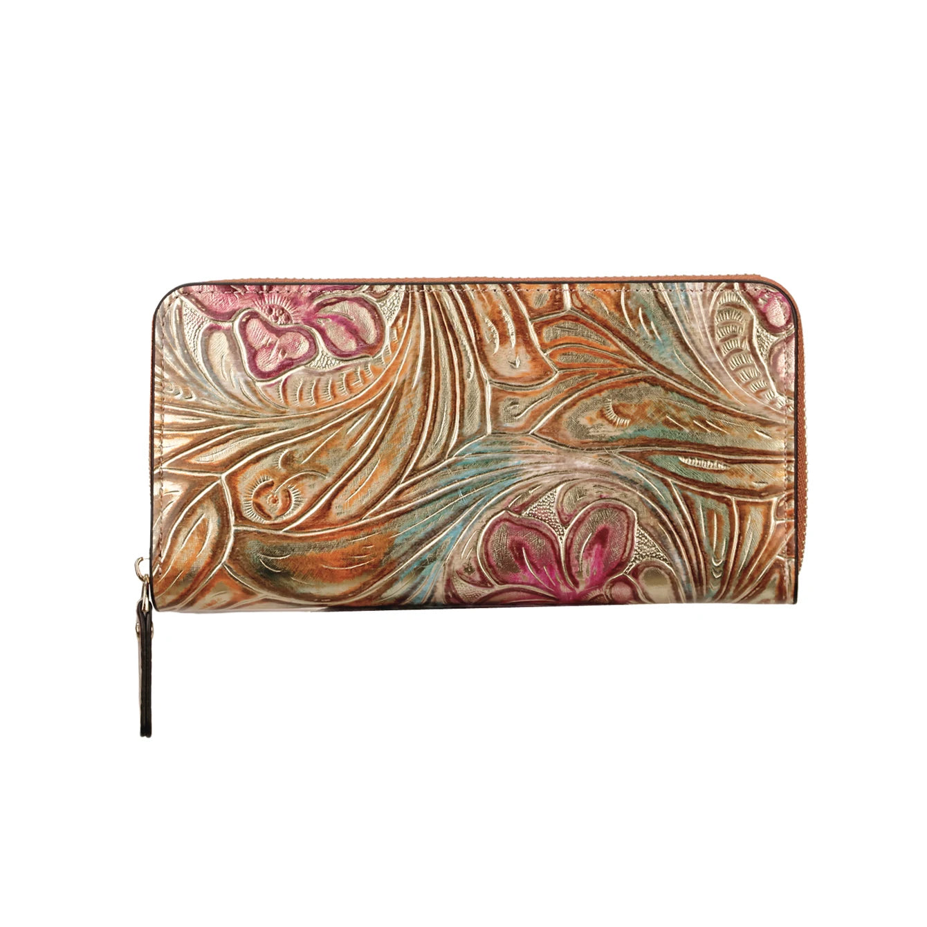 Women's Floral PU Leather Long Wallet – Large Capacity Card Holder & Coin Purse, 8 Styles