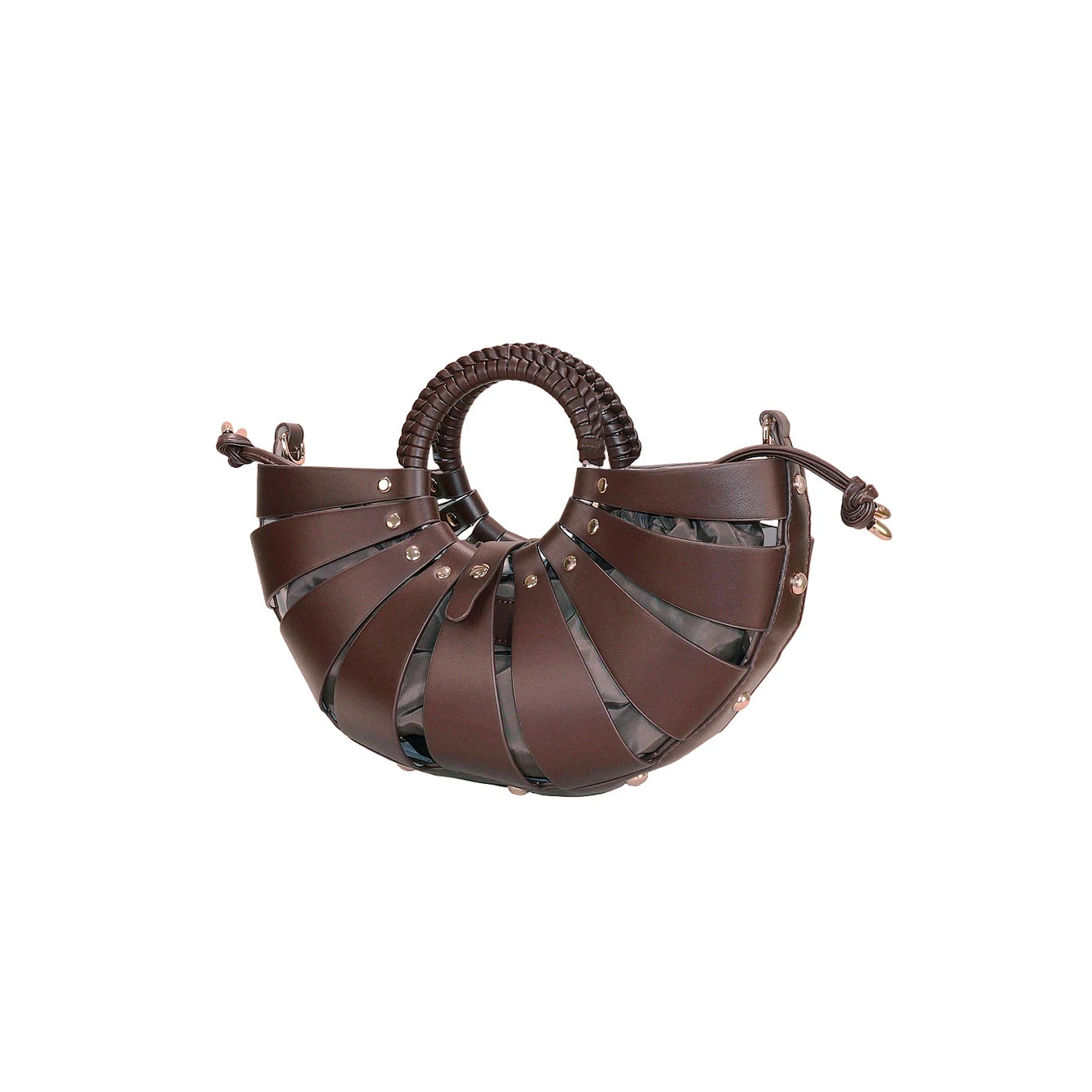 Women's PU Leather Round Handbag – Large Capacity Retro Tote, 6 Colors