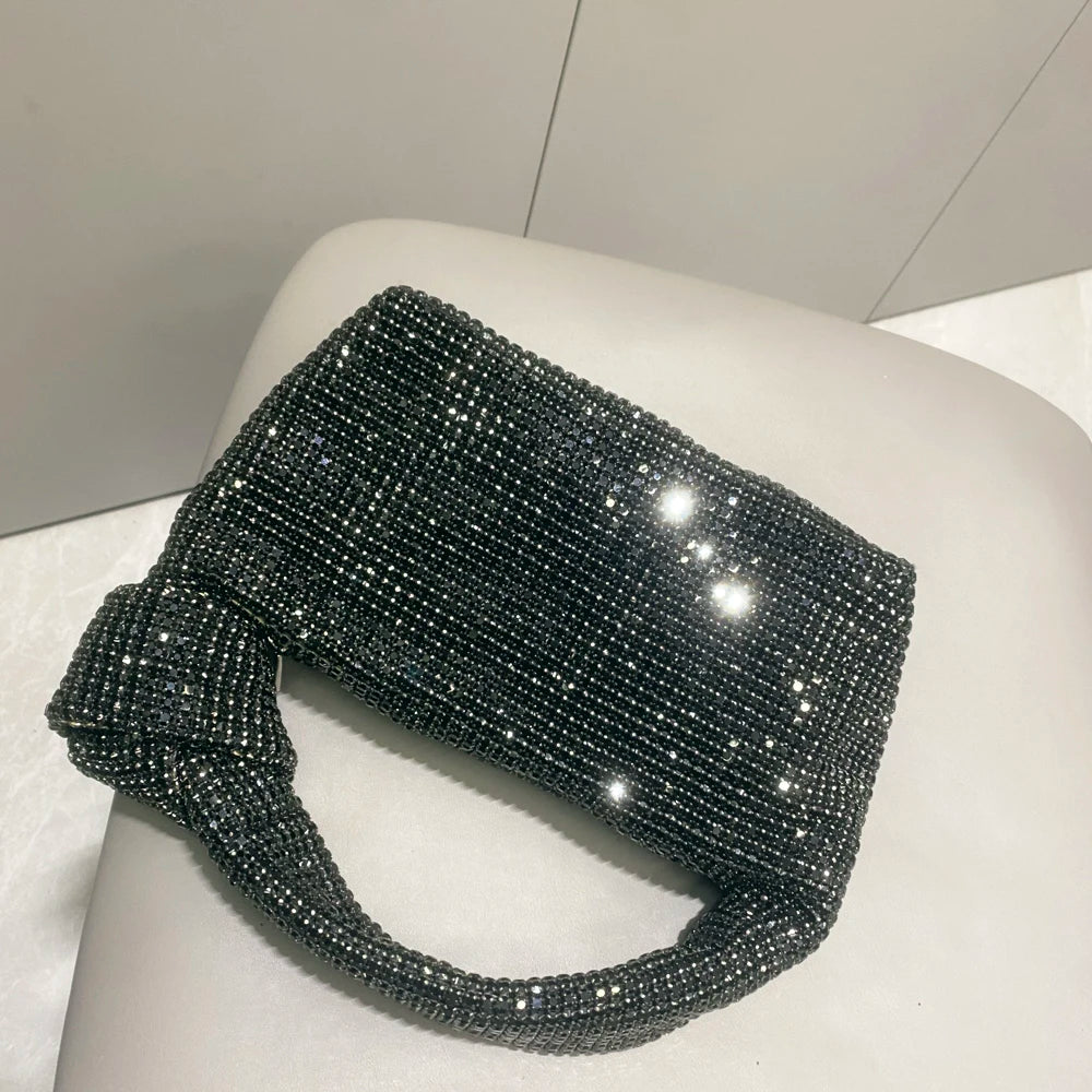 Women's Crystal Rhinestone Evening Clutch Bag – Banquet & Party, 7 Colors