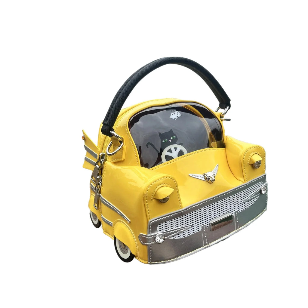 Women's Novelty Shape Polyester Shoulder Bag – 5 Colors