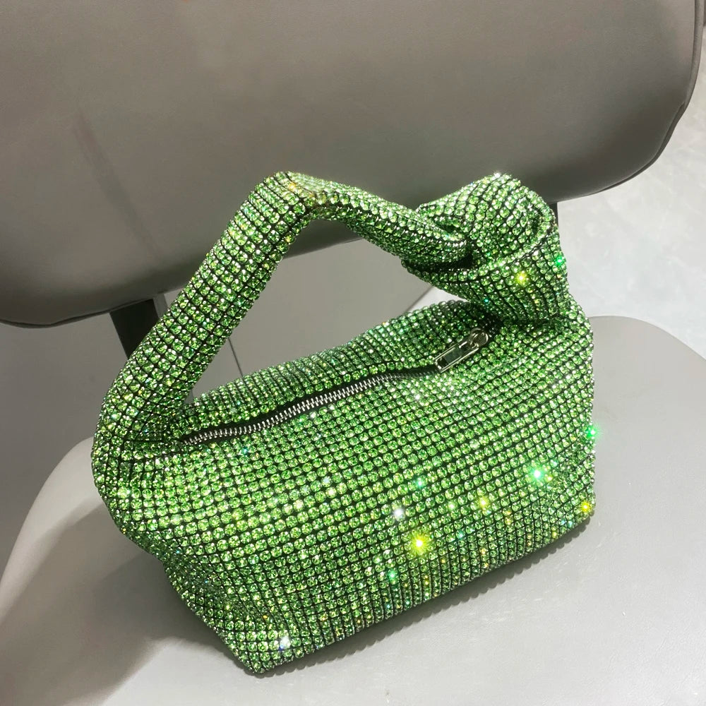 Women's Crystal Rhinestone Evening Clutch Bag – Banquet & Party, 7 Colors