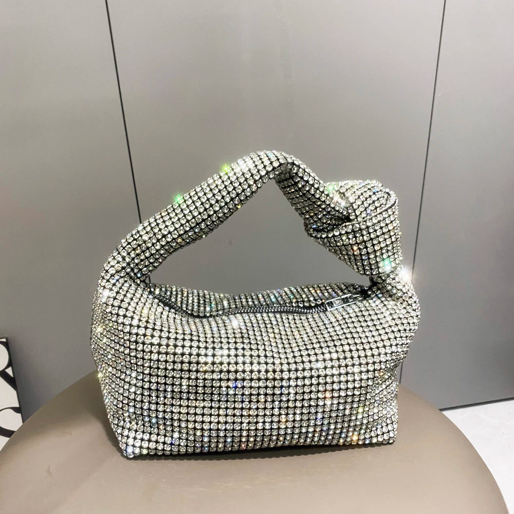 Women's Crystal Rhinestone Evening Clutch Bag – Banquet & Party, 7 Colors